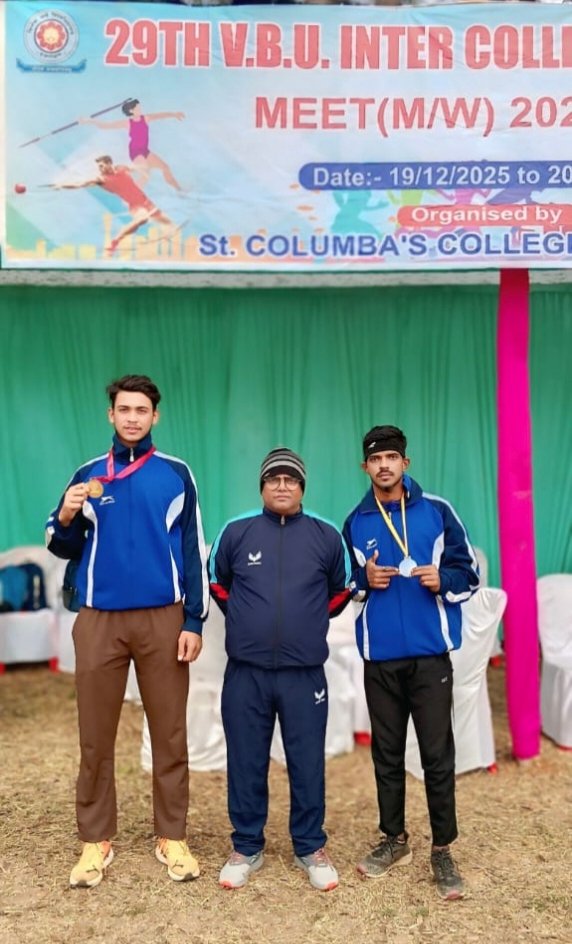 Md. Shahanwaz Ansai👉110 mtr hurdles 👉(silver medal) Mahfuz Nalik 👉Shout put ( gold medal) 👉Discus throw Silver mLMedal